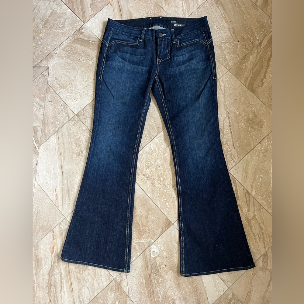 Low rise William Rast Savoy flare jeans